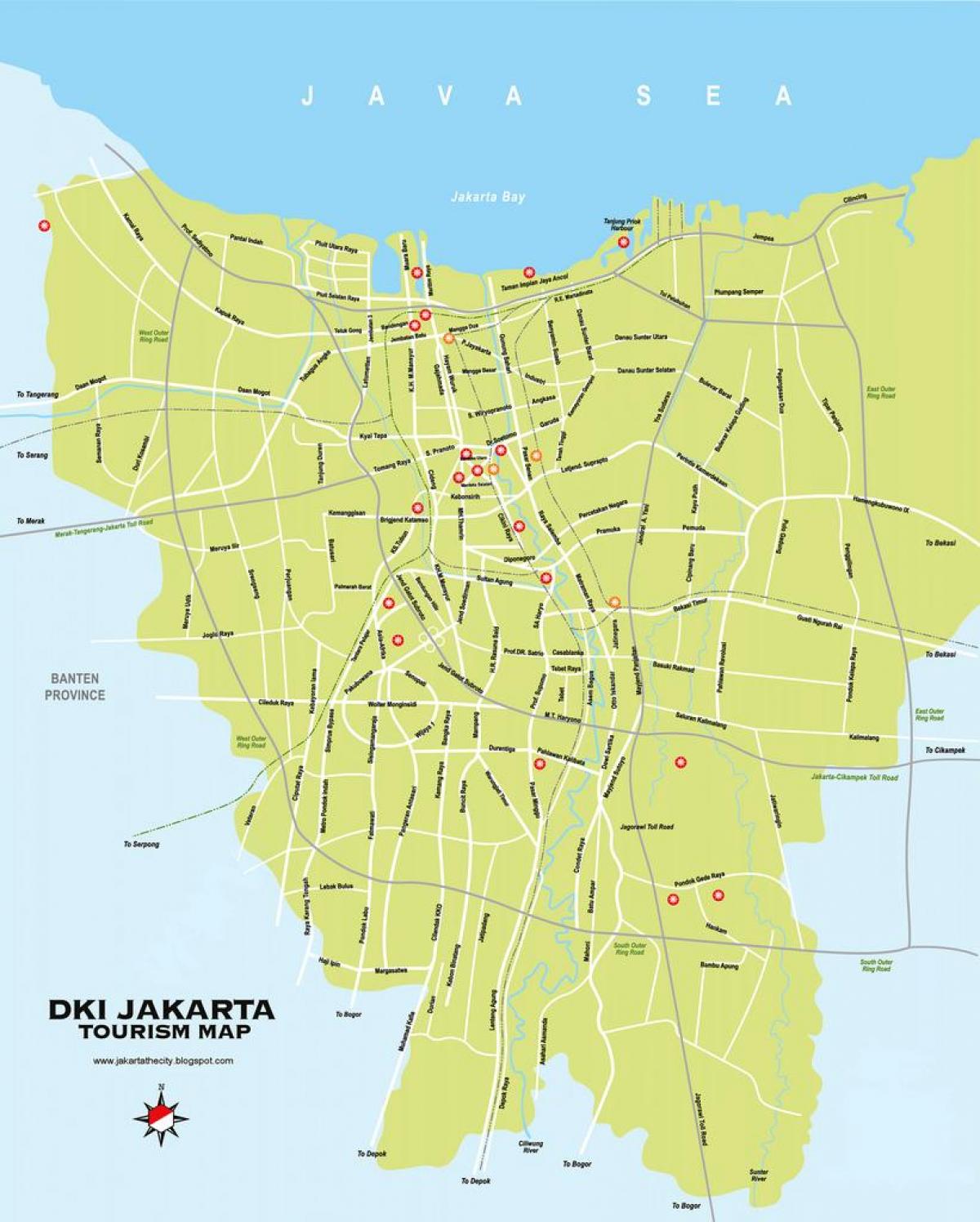 mapa harmon Jakarta