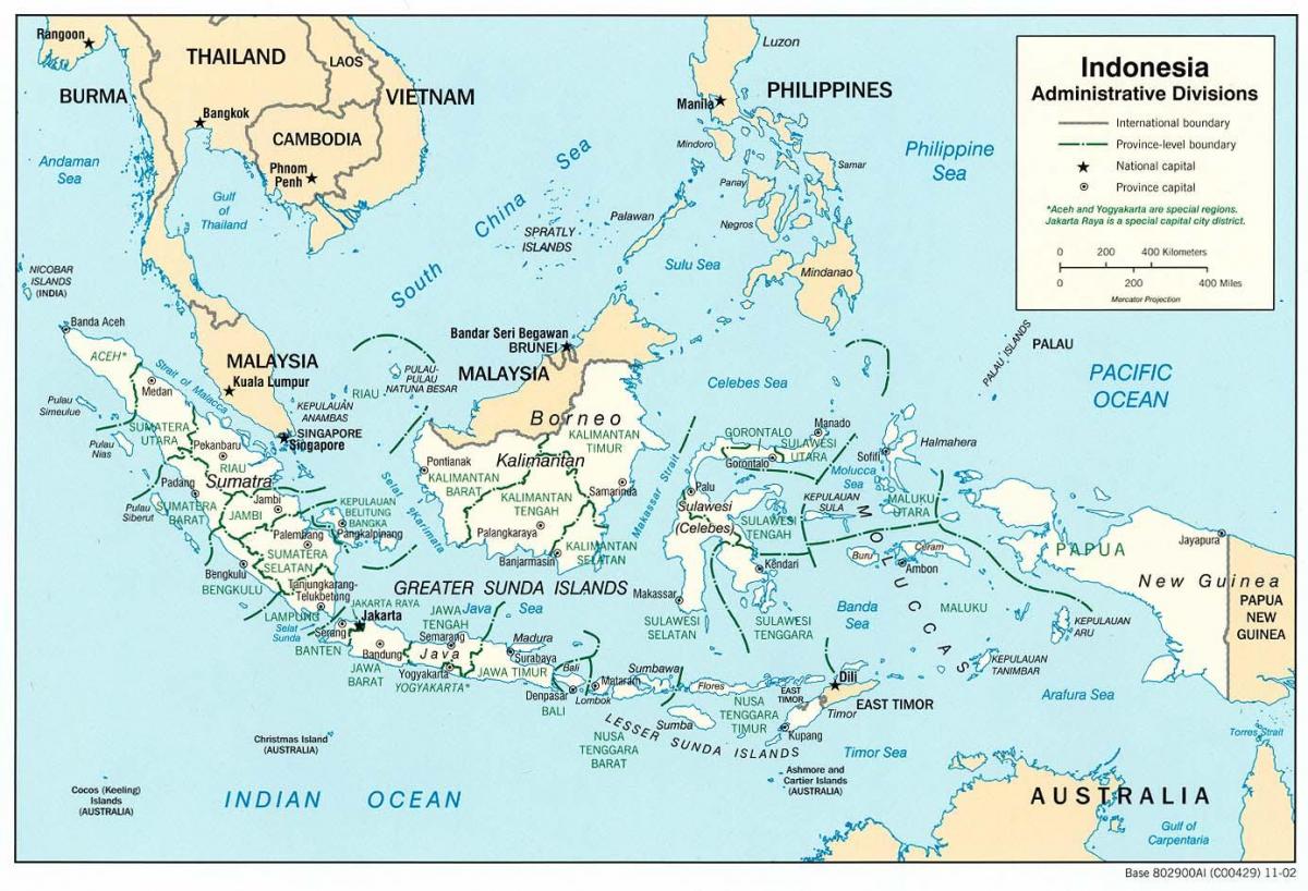 Jakarta, indonesia, munduko mapa