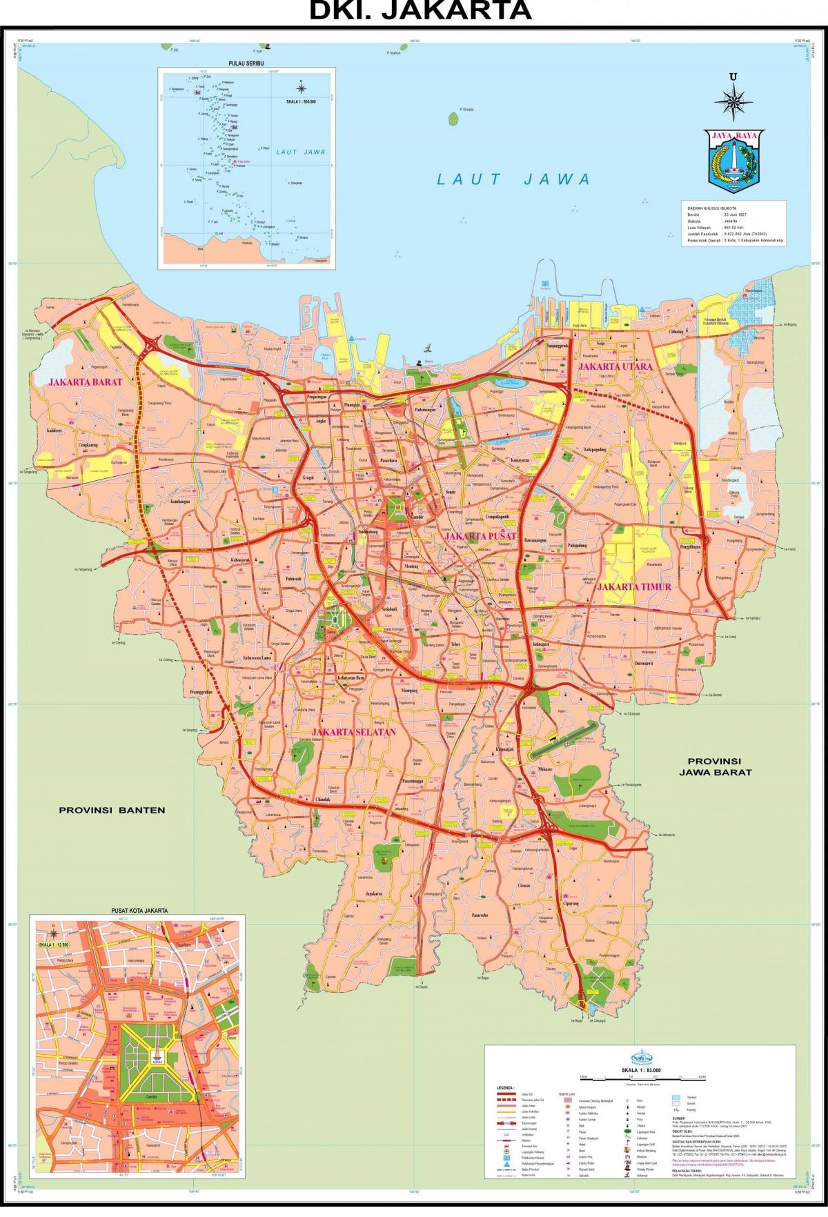 erdiko Jakarta mapa