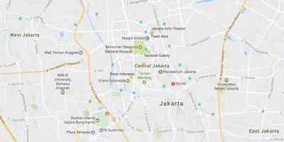 Mapa Jakarta chinatown