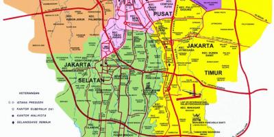 Mapa Jakarta erakargarri