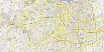 Mapa Jakarta errepidea